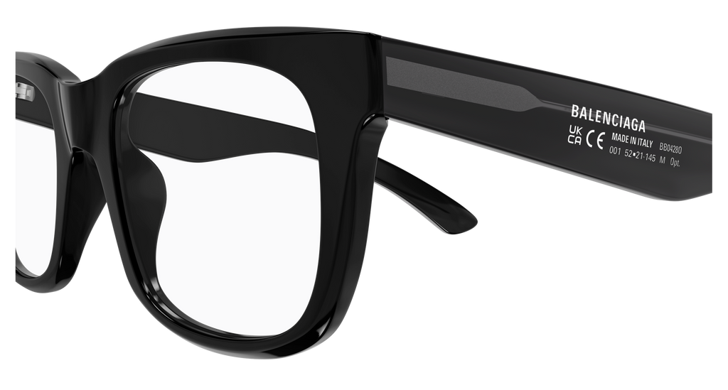 BLACK / TRANSPARENT