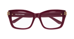 BURGUNDY / TRANSPARENT