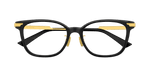 BLACK / GOLD / TRANSPARENT