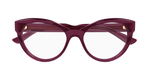 BURGUNDY / TRANSPARENT