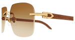GOLD / BROWN / BROWN