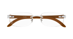 SILVER / BROWN / TRANSPARENT