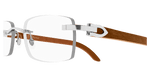 SILVER / BROWN / TRANSPARENT