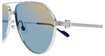 SILVER / BLUE