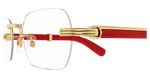 GOLD / RED / TRANSPARENT
