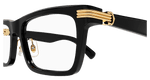 BLACK / TRANSPARENT