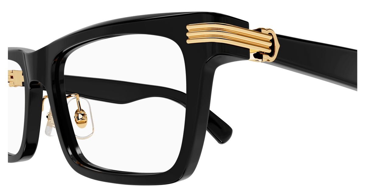 BLACK / TRANSPARENT