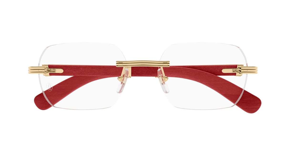 GOLD / RED / TRANSPARENT
