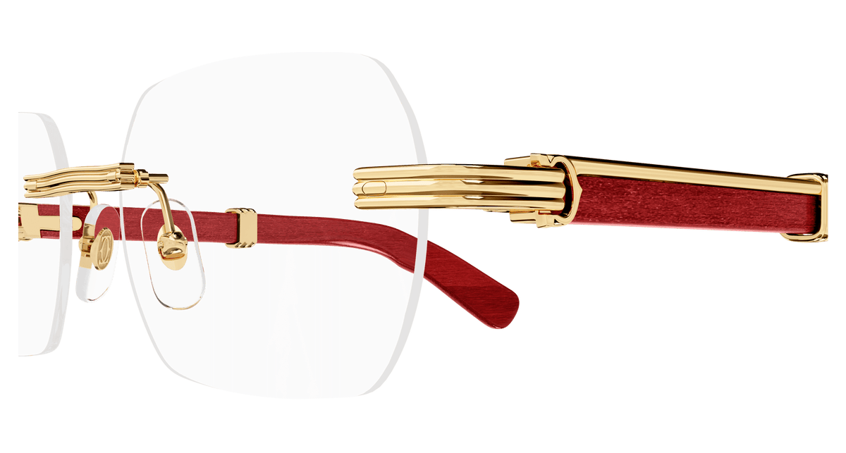 GOLD / RED / TRANSPARENT