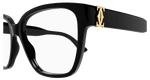 BLACK / TRANSPARENT