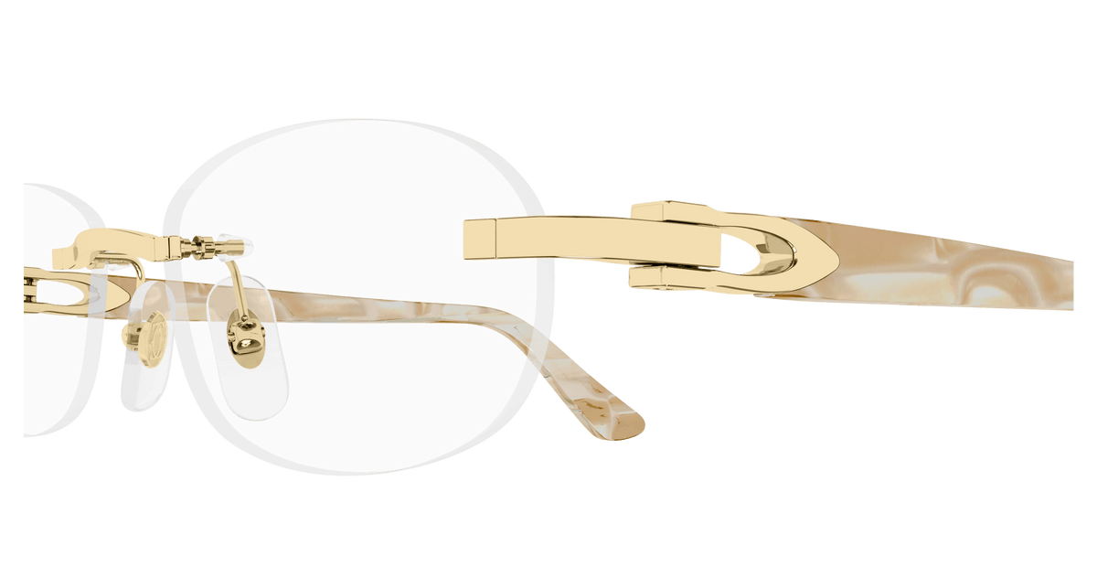 GOLD / IVORY / TRANSPARENT