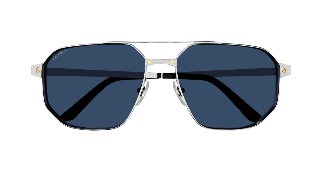 SILVER / BLUE