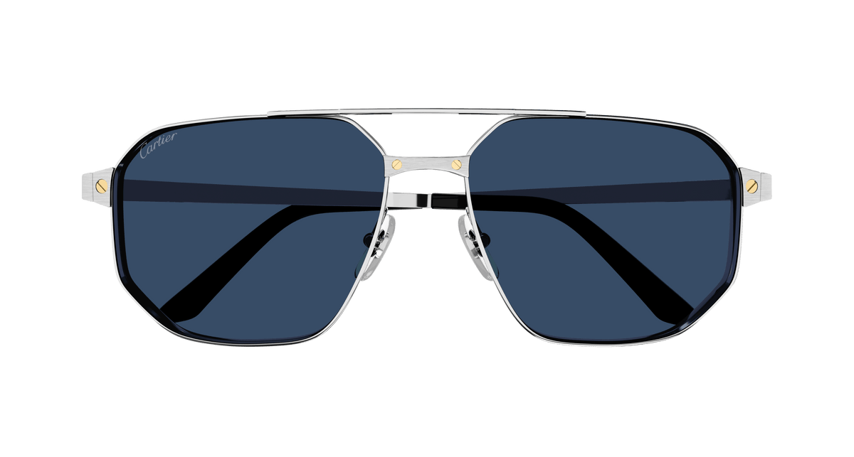 SILVER / BLUE