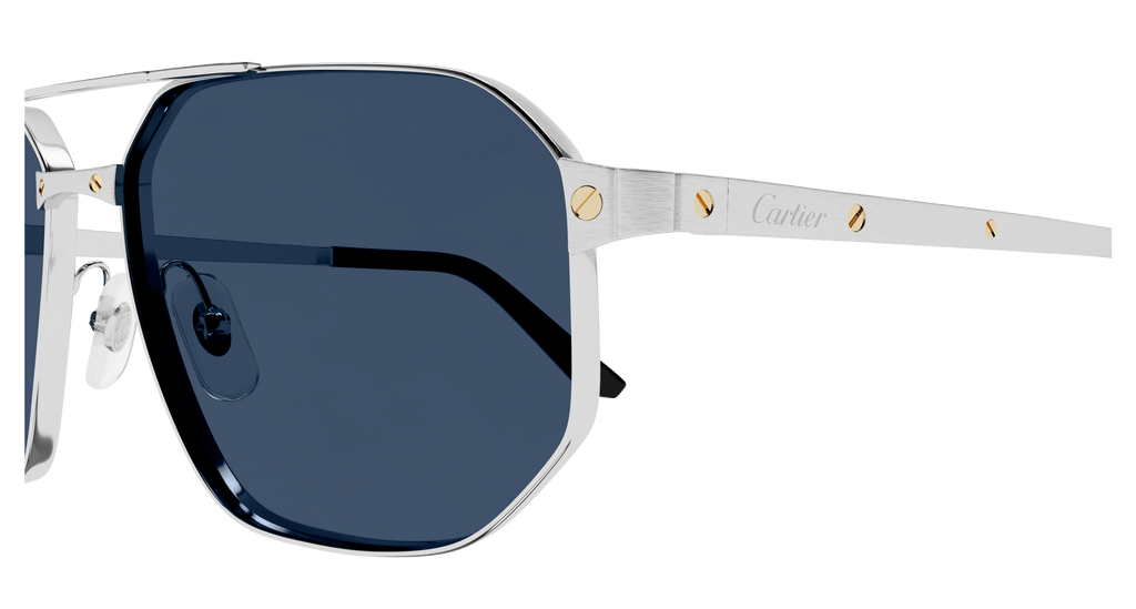 SILVER / BLUE