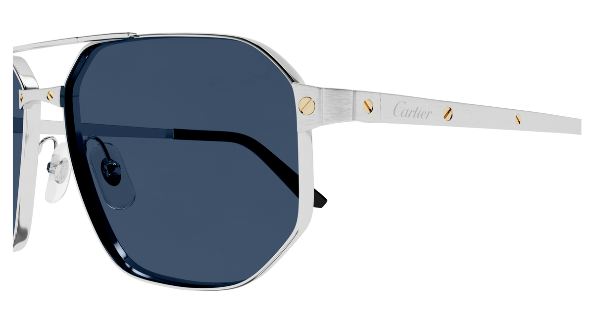 SILVER / BLUE