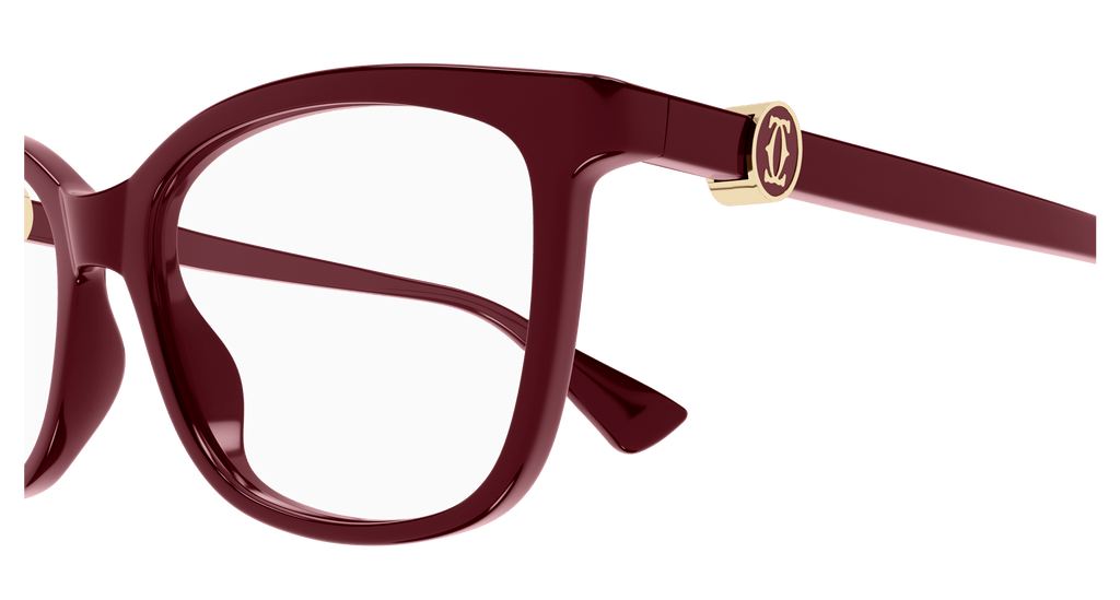 BURGUNDY / TRANSPARENT