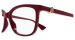 BURGUNDY / TRANSPARENT