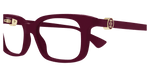 BURGUNDY / TRANSPARENT