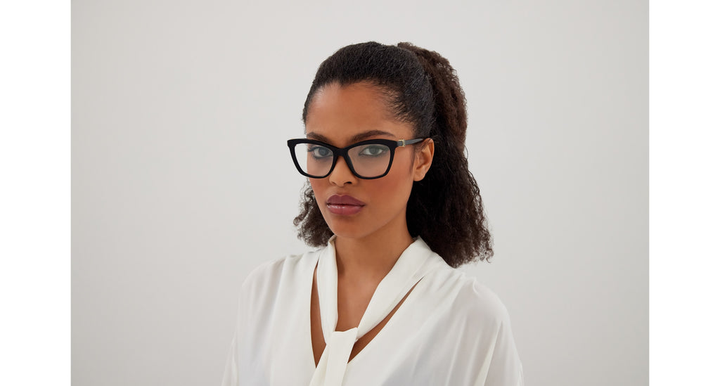 BLACK / TRANSPARENT