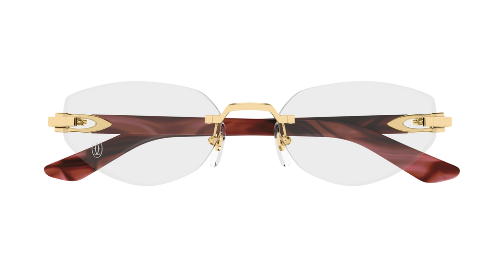 GOLD / RED / TRANSPARENT