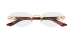 GOLD / RED / TRANSPARENT