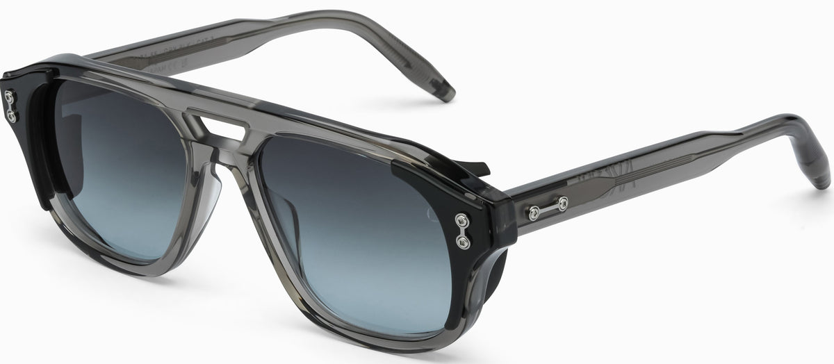 Akoni PHOENIX GRY - BLK AVIATOR Sunglasses