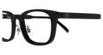 BLACK / TRANSPARENT