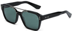 Akoni DISCOVERY BLK - BLK RECTANGLE Sunglasses