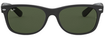 Ray-Ban RB2132 622 Rubber Wayfarer Sunglasses