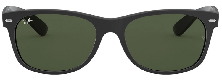 Ray-Ban RB2132 622 Rubber Wayfarer Sunglasses