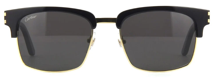 Cartier CT0132S 001 Clubmaster Sunglasses