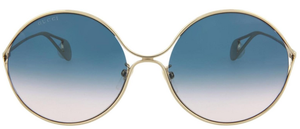 GUCCI GG0253 003 Oval Sunglasses