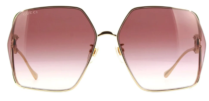 GUCCI GG1322SA 003 Butterfly Sunglasses