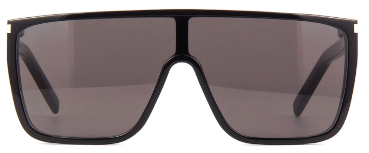 Saint Laurent MASK ACE SL364 001 Shield Sunglasses