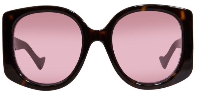 GUCCI GG1257SA 003 Butterfly Sunglasses