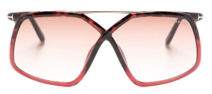 OUTLET - Tom Ford MERYL 56Z Butterfly Sunglasses