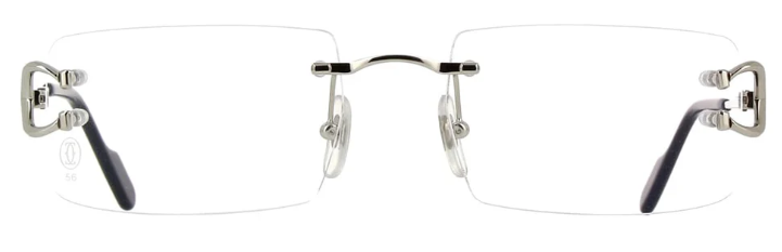 Cartier CT0488O 002 Rectangle Eyeglasses