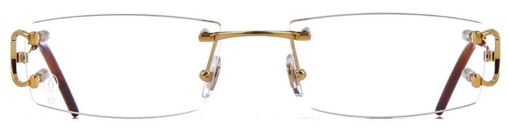 Cartier CT0092O 001 Rectangle Eyeglasses