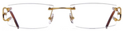 Cartier CT0092O 001 Rectangle Eyeglasses