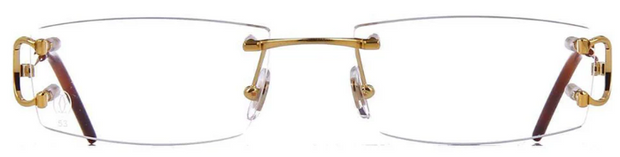 Cartier CT0092O 001 Rectangle Eyeglasses