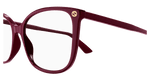BURGUNDY / TRANSPARENT