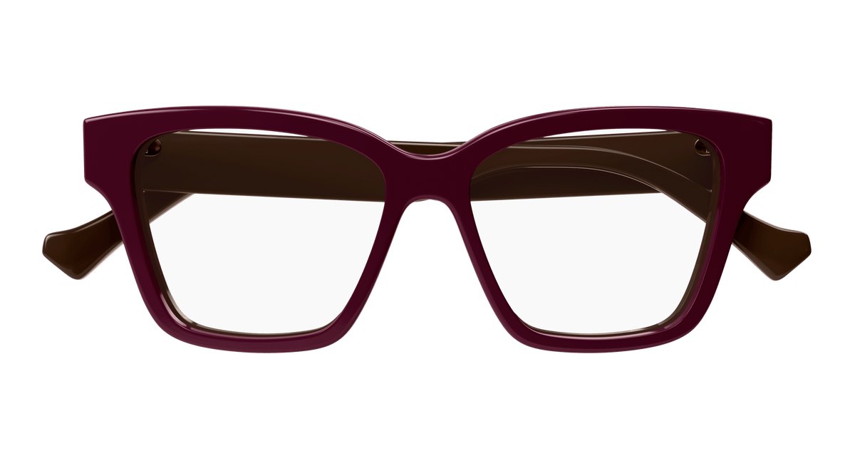 BURGUNDY / TRANSPARENT