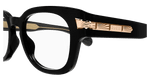 BLACK / TRANSPARENT