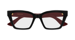 BLACK / BURGUNDY / TRANSPARENT