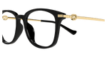BLACK / GOLD / TRANSPARENT
