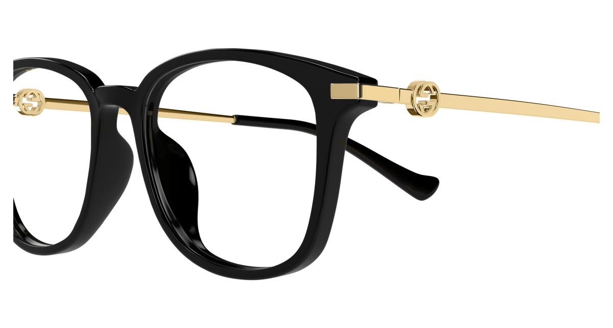 BLACK / GOLD / TRANSPARENT