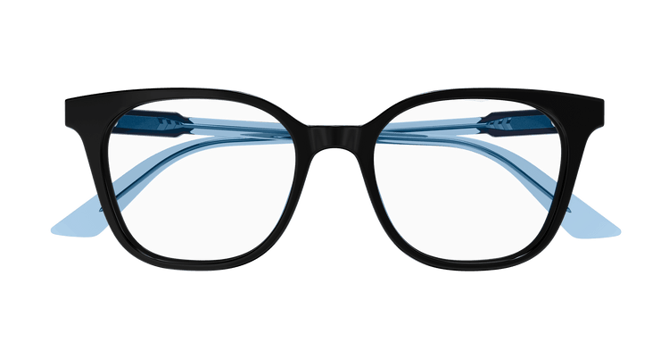 BLACK / TRANSPARENT