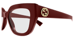 BURGUNDY / TRANSPARENT