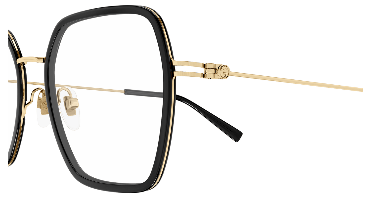BLACK / GOLD / TRANSPARENT