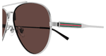 GUNMETAL / BROWN